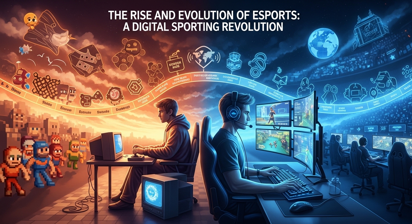 The Rise of Esports: From Basement Gamers to Global Phenomenon